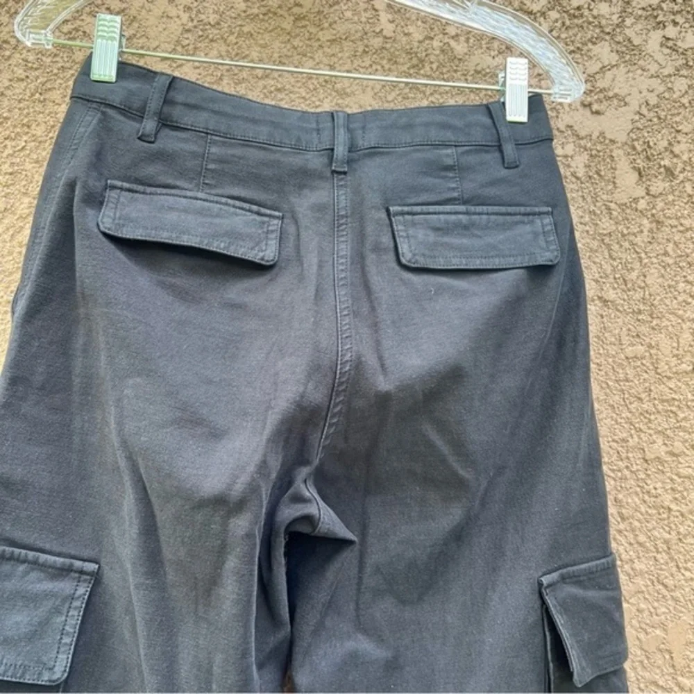 Aritzia Wilfred Utility Cargo Free Pants Women 2 Black Brennan Cotton Streetwear